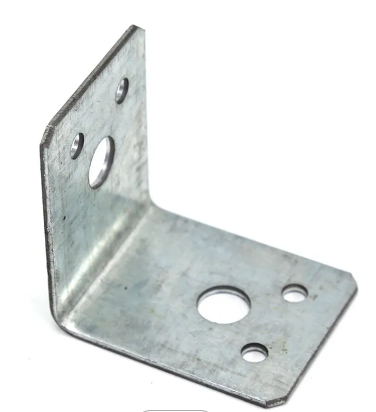 Staffe angolari angolari in acciaio metallico zincato a forma di L personalizzate
