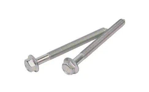 Bullone esagonale in acciaio con staffa di regolazione della compressione per automobile a filettatura lunga