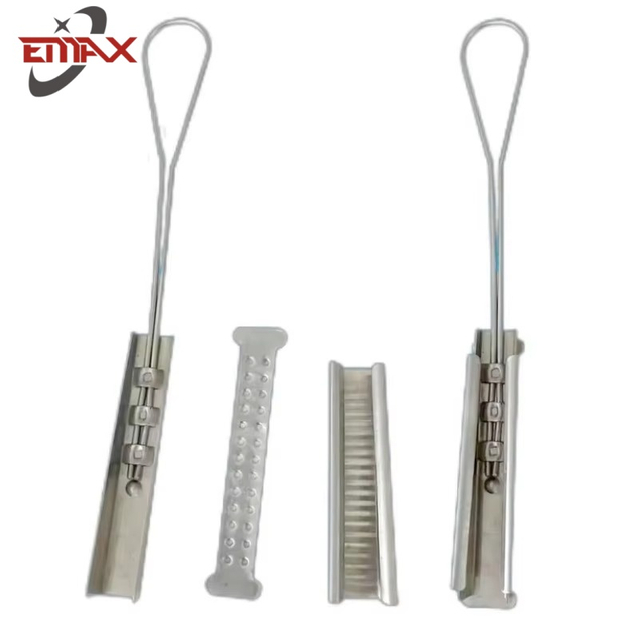  Serre-c&acirc;ble en acier inoxydable, ancre &agrave; cale en aluminium