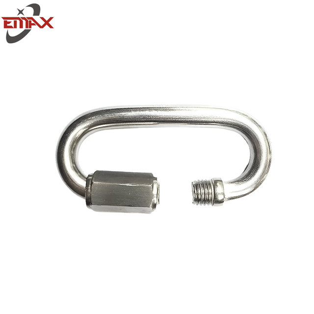 ከባድ-ተረኛ አይዝጌ ብረት ዲ-ቅርጽ ያለው ፈጣን ማያያዣዎች ለመጭበርበር