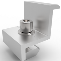 PV Mod&uuml;l&uuml; Al&uuml;minyum Dik Dikiş Montaj Kelep&ccedil;esi