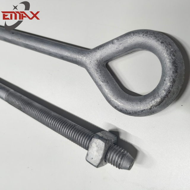 የሙቅ ሽያጭ ፋብሪካ ዋጋ ኦቫል አይን ቦልት ብረት የተጭበረበረ የኃይል መለዋወጫዎች