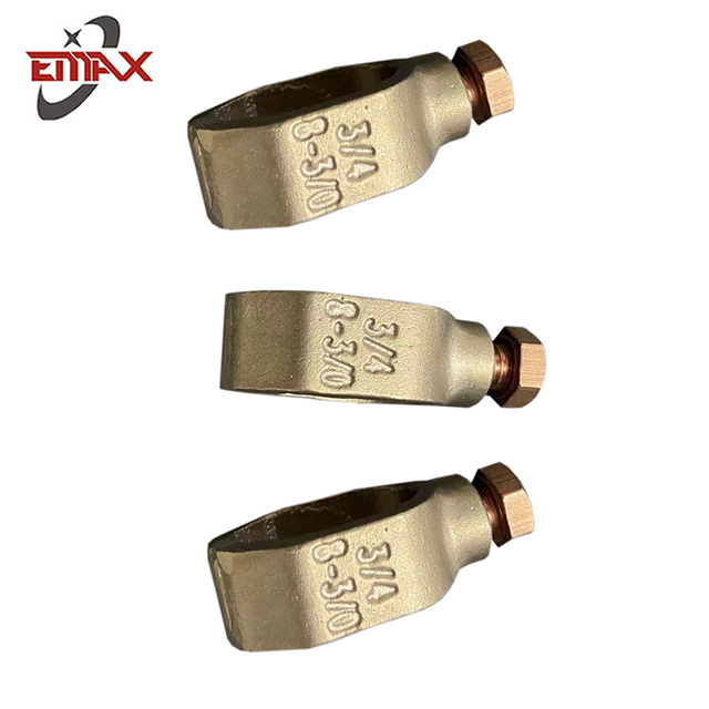 Алюминиевые бронзовые зажимы заземления для кабельного разъема 