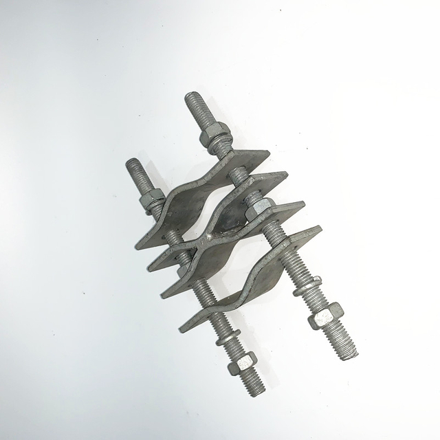 溶融亜鉛メッキ金属ケーブルクランプ鋼管継手