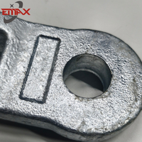 ขายโรงงานราคาร้อนเสาชุบสังกะสีฮาร์ดแวร์ Ball Clevis Thimble 
