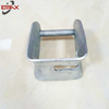 อุปกรณ์ไฟฟ้ากำลังชุบสังกะสีแบบจุ่มร้อนขายึดเหล็ก Clevis D
