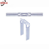 คลิปเพดานที่ถูกระงับ U Clamp Secure Holding ไม้แขวนเสื้อตรง