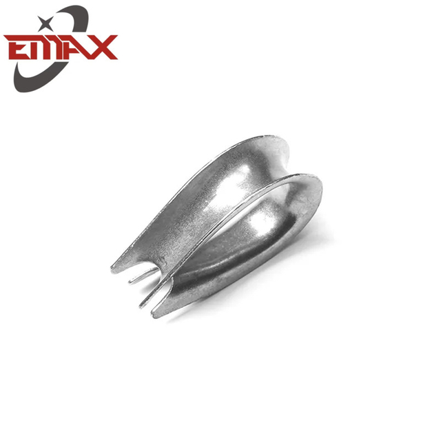 Okucia do lin stalowych ze stali nierdzewnej, naparstki