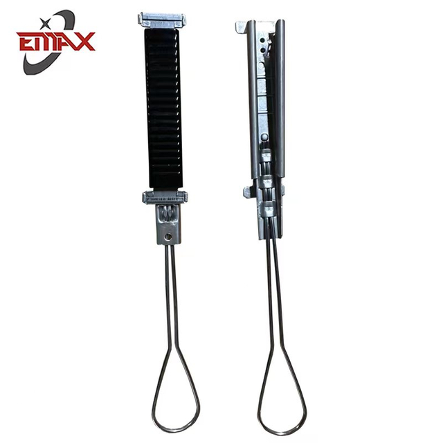  แคลมป์ยึดสายเคเบิลไฟเบอร์สแตนเลส แคลมป์ลวดหล่นไฟเบอร์