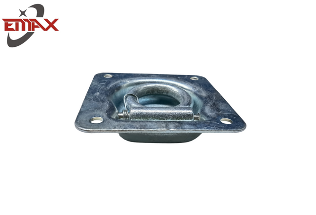 トレーラーおよびトラック用の頑丈なスチール製凹型 D リング タイダウン アンカー