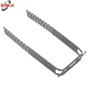 คลิปเพดานที่ถูกระงับ U Clamp Secure Holding ไม้แขวนเสื้อตรง