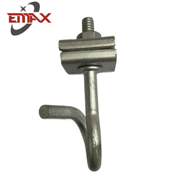 電源および光ファイバーフィーダーケーブルクランプ同軸ハンガー用ポールラインハードウェアQ-Spanクランプ