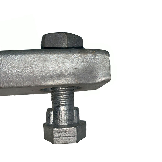 แคลมป์รัดสายไฟ 3 โบลต์พร้อมสลักเกลียวหกเหลี่ยมสำหรับสายไฟ