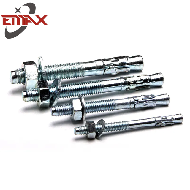 Bullone di espansione del bullone di ancoraggio del cuneo con manicotto in calcestruzzo in acciaio inossidabile