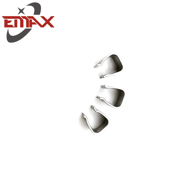 OEM 판금 제조 니켈 도금 버튼 스프링 클립 스탬프 벤딩 부품