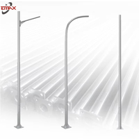 ሙቅ-ማጥለቅ የጋለ ብረት የውጪ መብራት ምሰሶ