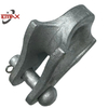 อุปกรณ์จับยึดปลายตายเหล็กชุบสังกะสีแบบจุ่มร้อนปลอกนิ้ว Clevis