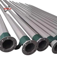 Poteau de communication Poteaux d'&eacute;clairage public